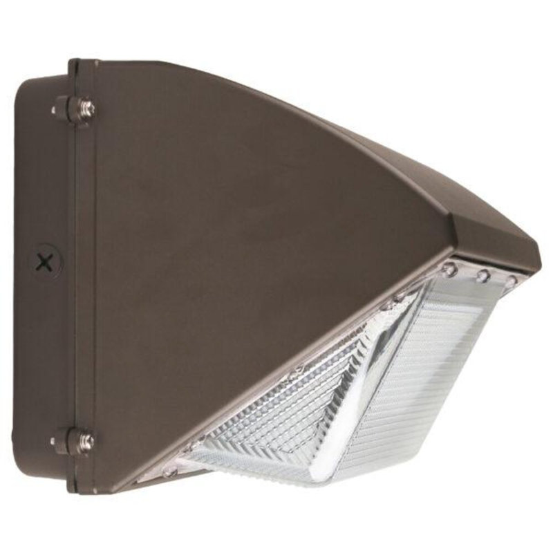 150-Watt LED Plug-in Dusk to Dawn Outdoor Security Wall Pack with Motion Sensor