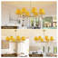 Luminaire suspendu boho à 8 lumières Gold Farmhouse Chandelier