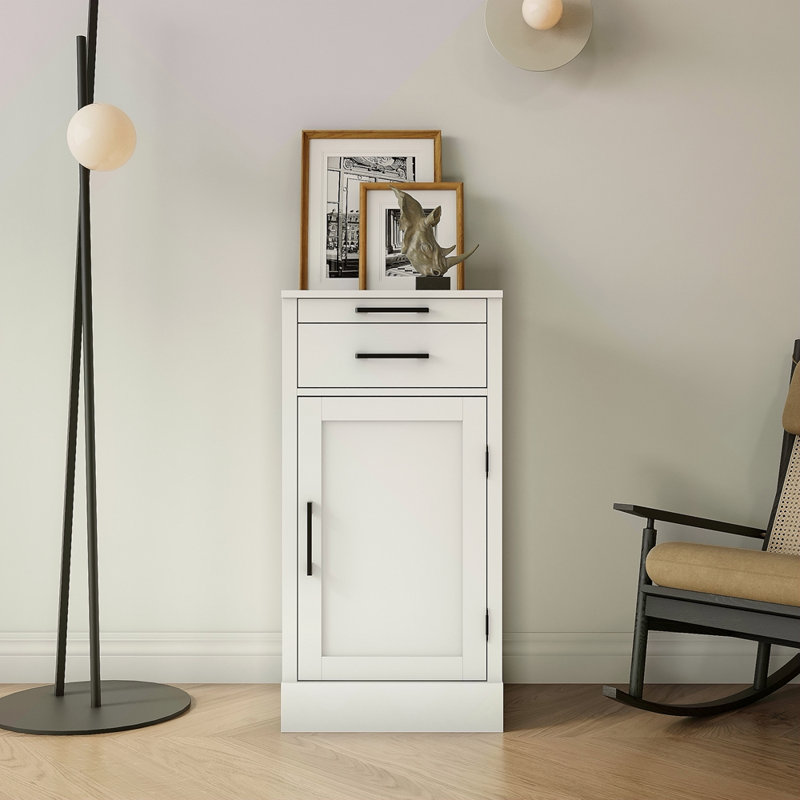 Armoire de bar à vin blanche modulaire avec huche pour salle à manger