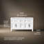 Meuble-lavabo mural simple avec plateau en bois massif Quo-91943346-124966461