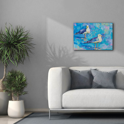 «Garçons de l'été» par Jeanette Vertentes, art mural sur toile