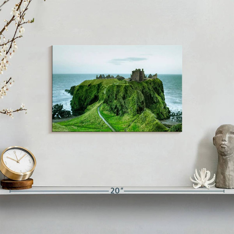Château Dunnottar, H 8 po x l 12 po