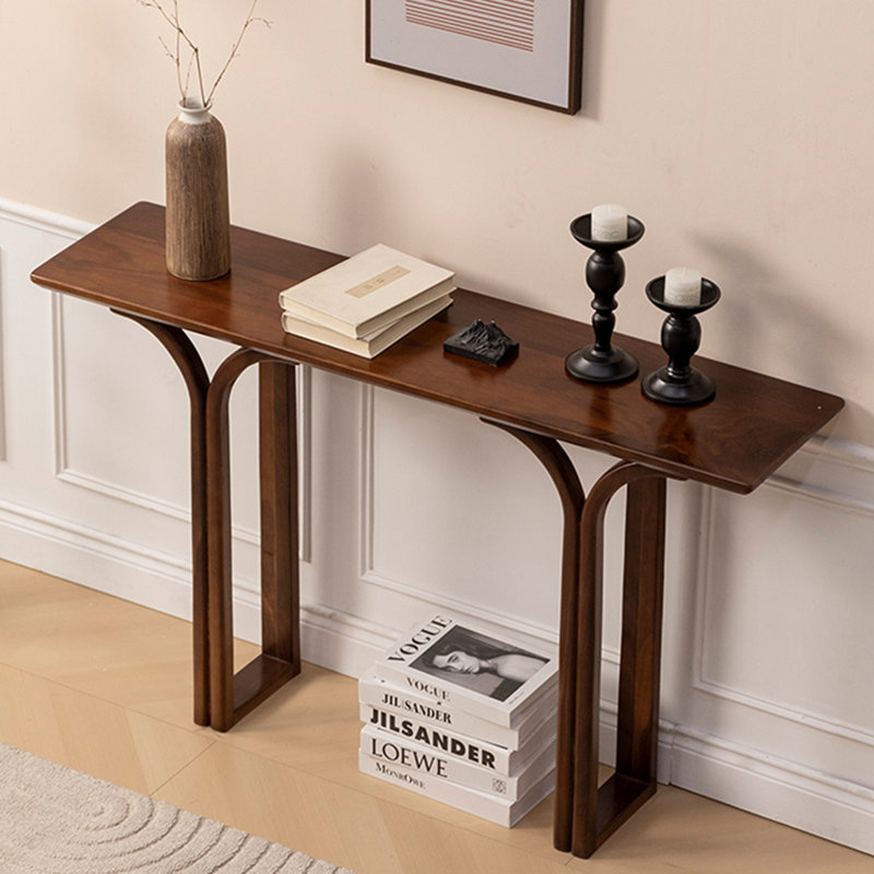 Console Modern Minimalist Art, H 29,53 po x l 51,18 po x P 11,81 po, Brun