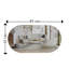 Bisou Oval Wall Mirror