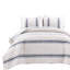 Gilroy Farmhouse / Country Cotton Striped Quilt-660906888-660906889