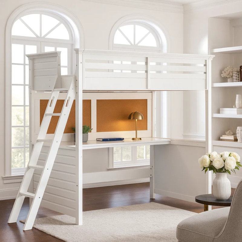 Arabella Kids Twin Over Full Loft Bed