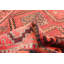 Tapis rouge Melis Vintage 4 pi 11 po x 6 pi 6 po