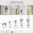 Union Square Metal and Glass Wall Light-1680620340