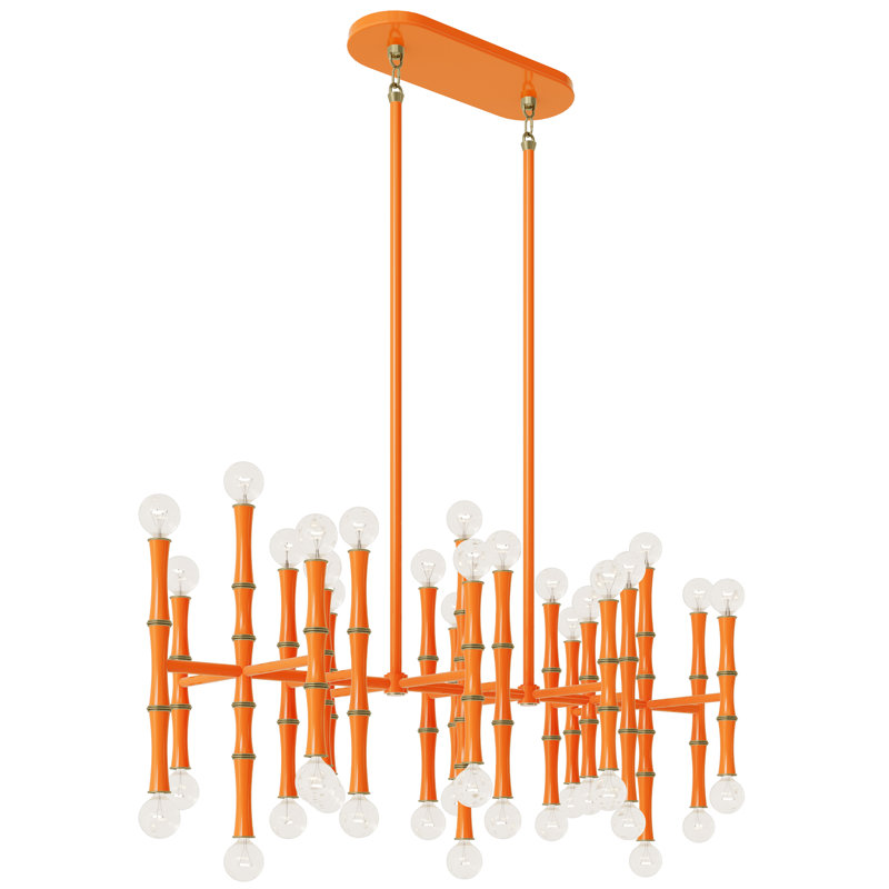 Luminaire suspendu Kane, Citrouille / laiton moderne