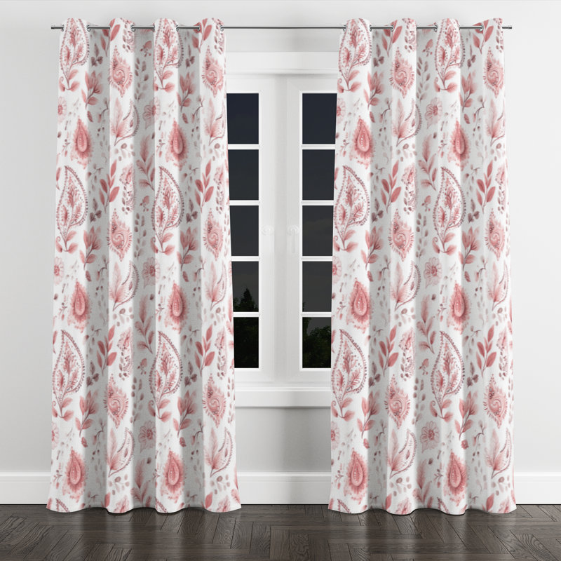 French Country Velvet Curtains - Transitional Azarya Grommet Curtain - 1 Panel, 52" W x 90" L, Silver Grommets