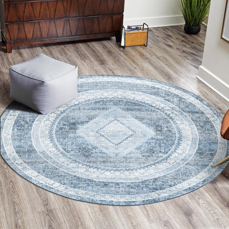 Massie Oriental Indoor Rug, Round 3'3"