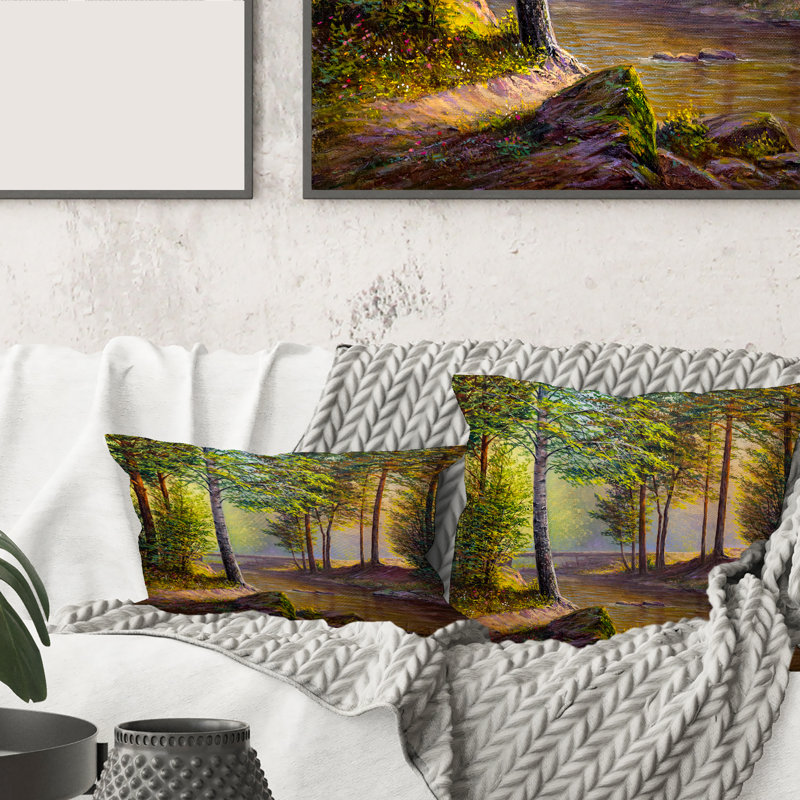 Housse de coussin rectangulaire et insert Morning Morning