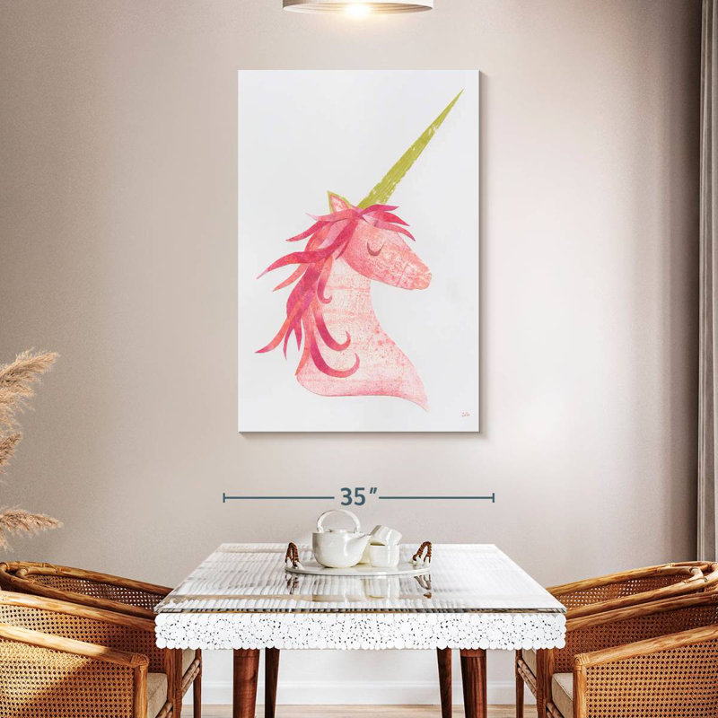 Ashelle licorne magique I, H 48 po x l 32 po