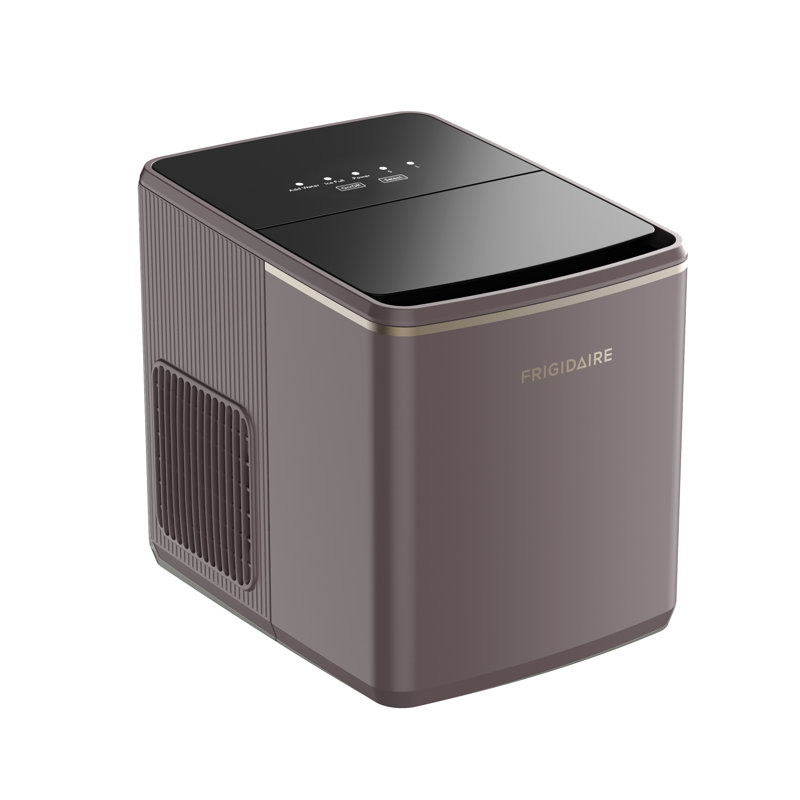 Frigidaire 26 lbs Countertop Ice Maker with Touch Display, Mauve, Mauve