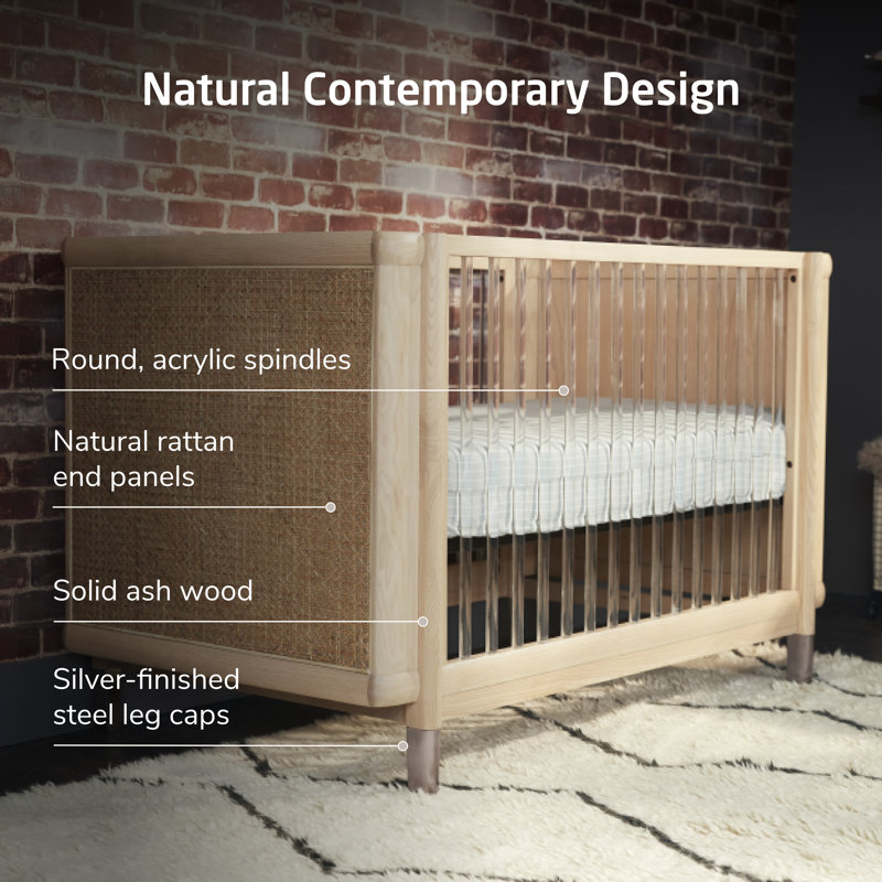 Maxi-Cosi Brisa 4-in-1 Convertible Crib with Toddler Bed/Daybed Conversion Kit