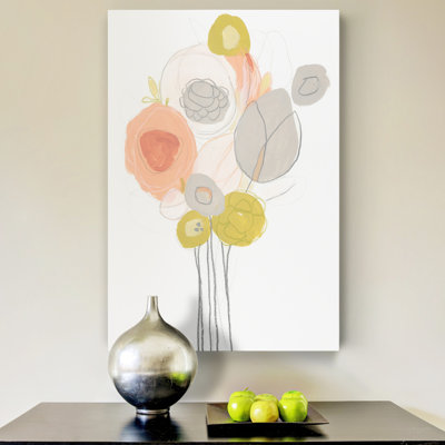 Wildflower Contour I '- reproduction d'art sur toile