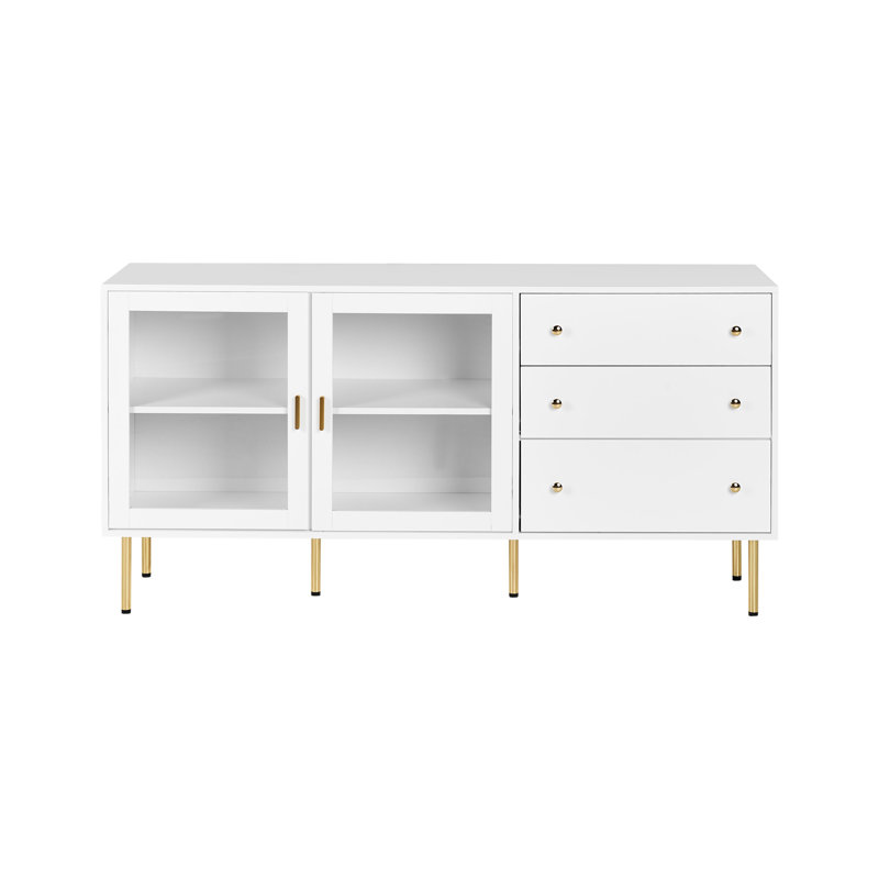 Almaree Zinc Alloy 2 - Door Rectangle Accent Cabinet