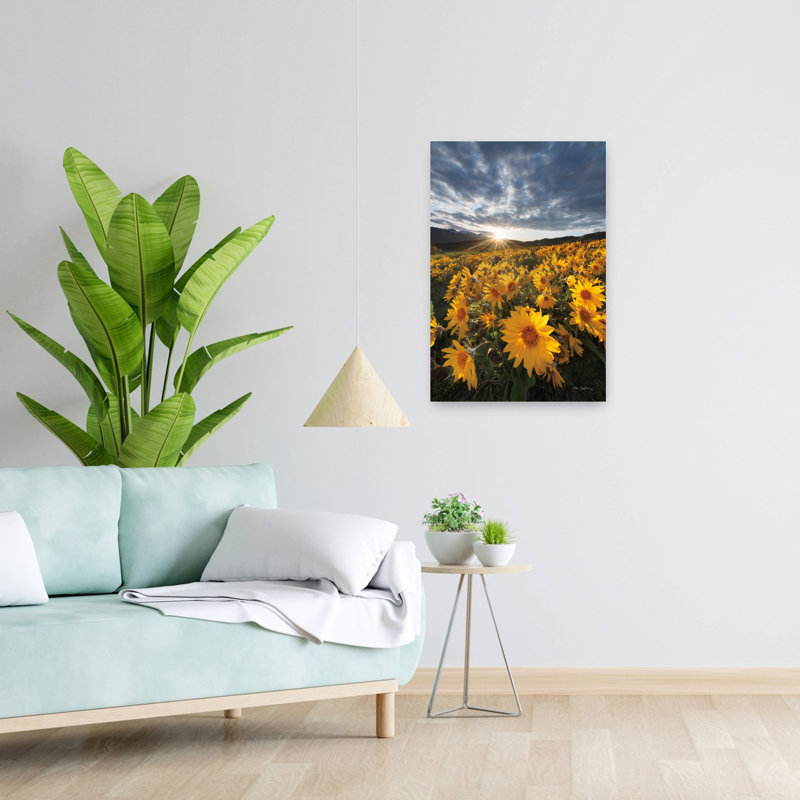250422 85729 Art contemporain abstrait fleuri, H 24 po x l 16 po