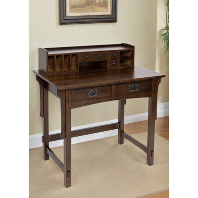 Jannalyn Solid Wood Solid Wood Writing Desk