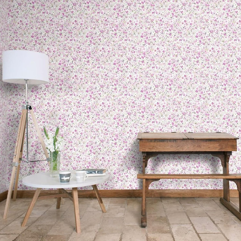 Lina 10m x 53cm Matte Wallpaper Roll