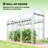 Hoop House Greenhouse,Walk-In Tunnel Greenhouse