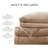4 PCS Micro Plush Sheet Set-126579558