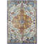 Abbottstown Persian Machine Made Tufted Polypropylene Rug in Beige/Blue-33982403