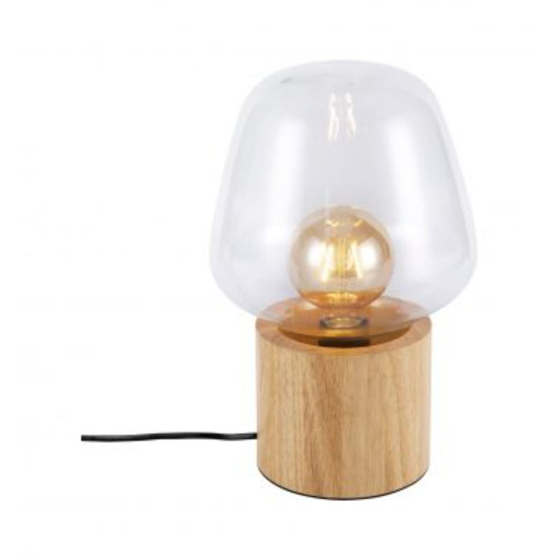Wood Novelty Lamp, Brown