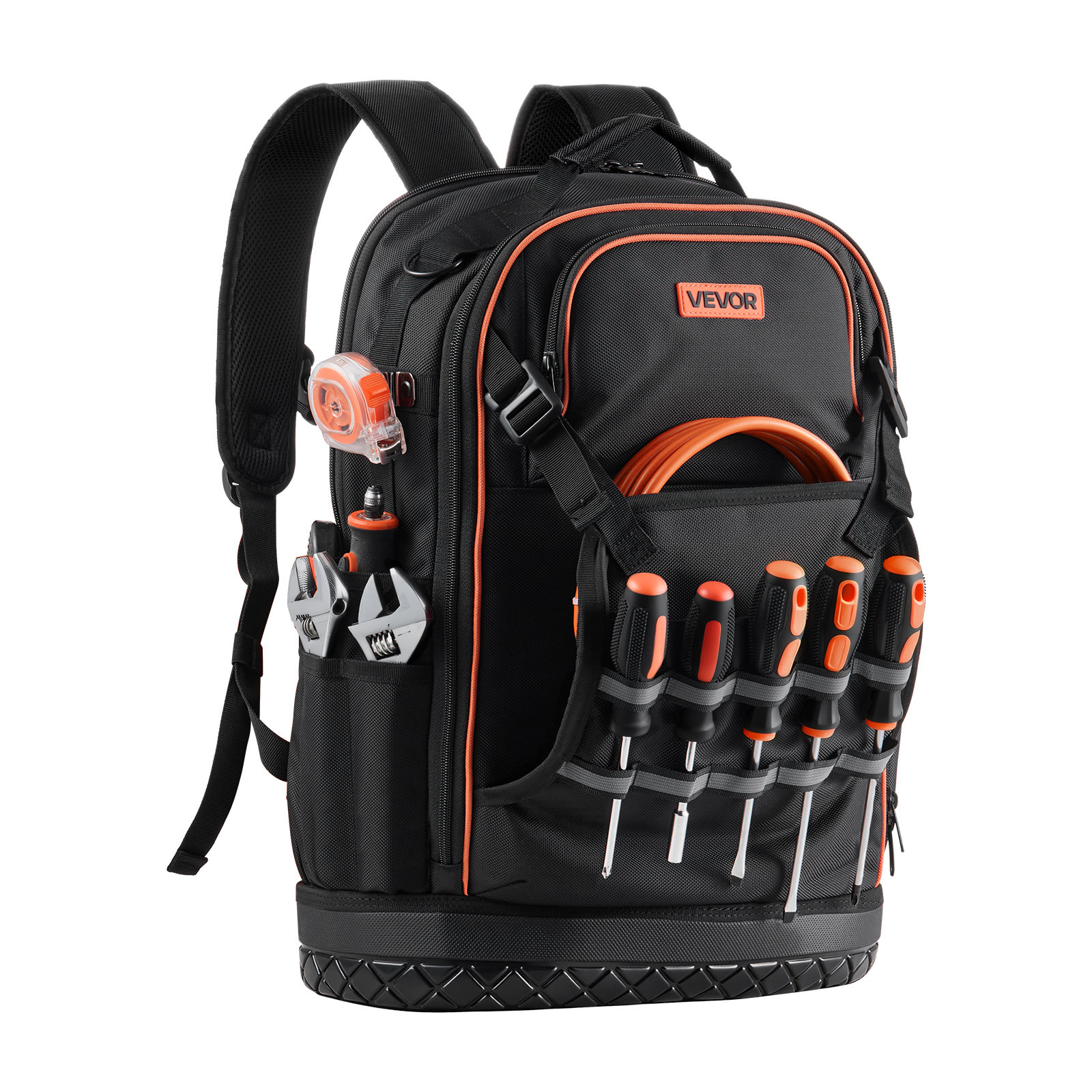 Work Tech Backpack Latitude Run® Tool Backpack 65 Pockets Tear-resistant Jobsite Backpack ...
