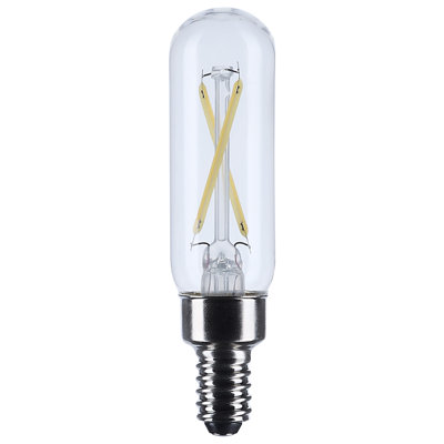 2.8 Watt T6 LED Candelabra Base Clear 3000K CCT 120 Volt