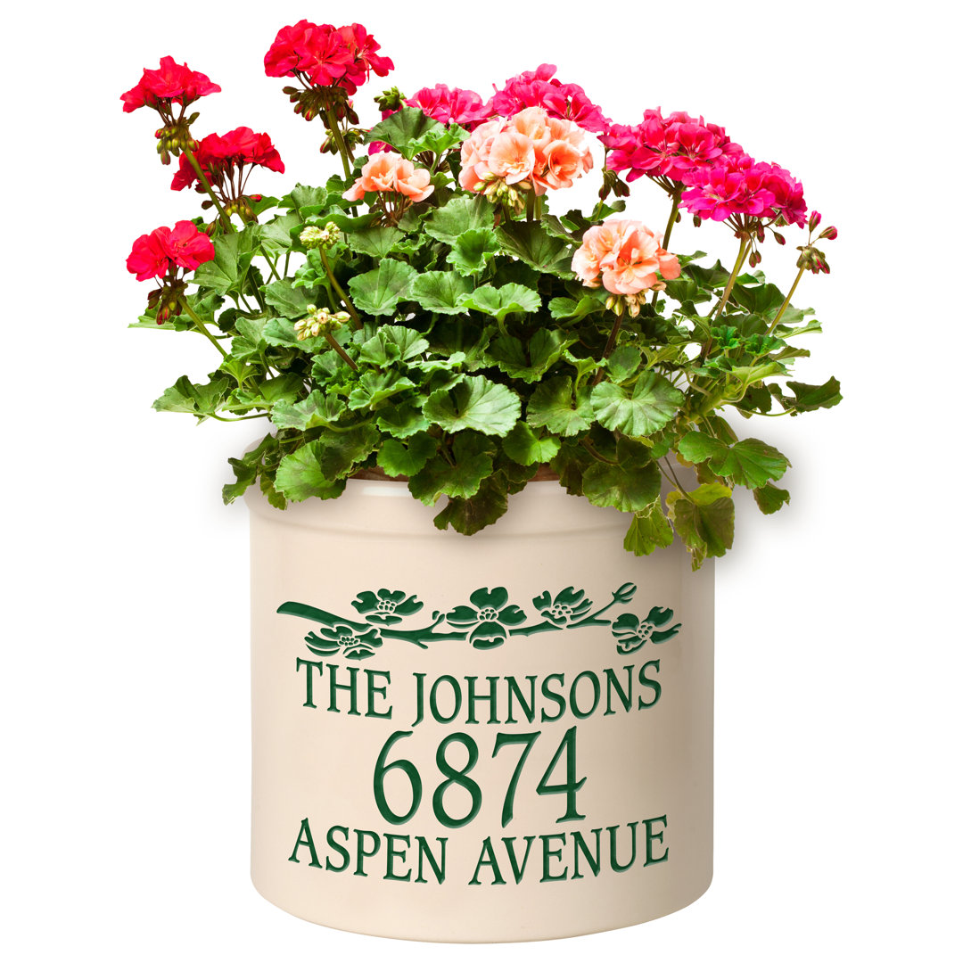 Woodworth Ceramic Pot Planter August Grove® 