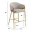 Tabourets de bar en tissu Teddy Boucle-277536201-277536206