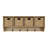 Caoilin 4-Hook Wall Mounted Coat Rack-1264601147