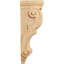 Petit corbeau traditionnel l 3 3 po x P 3 po x H 7 po, chêne rouge (paquet de 4)-73318823-73567787
