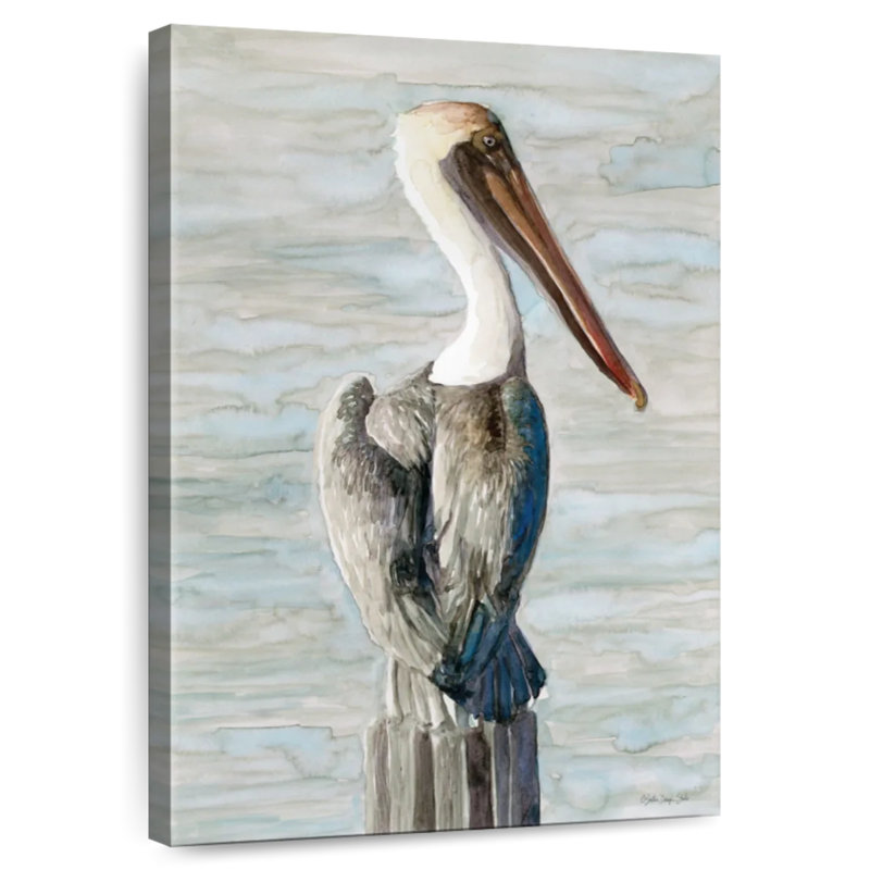 Brampt Classic Brown Pelican, 39" H x 26" W
