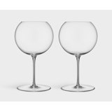 Geometry Handmade Red Wine Glass