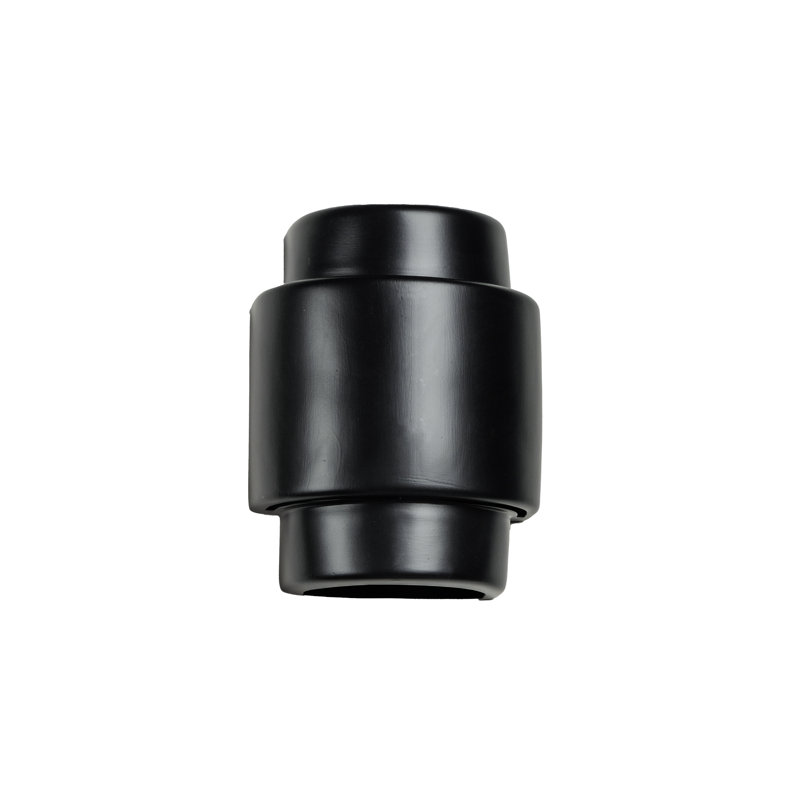 Chiyeko Ceramic Wall Light, LED Bulb Included, 13.5" H x 10" W x 6" D, Matte Black