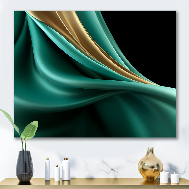 Abstract Echoes Swirls 3 - Abstract Collages, art mural, H 30 po x l 40 po x P 1,5 po, Toile tendue