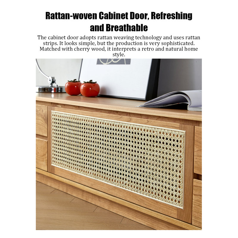Meuble télé Modern, H 13,77 po x L 59,05 po x l 15,74 po
