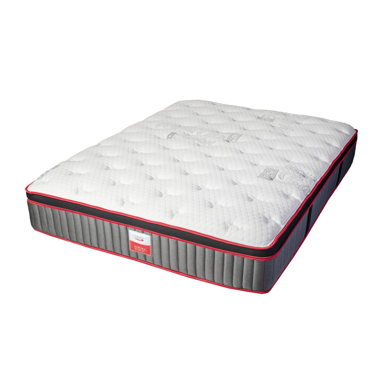 Matelas hybride moyen 12 po Aurora Boreal, Double TG