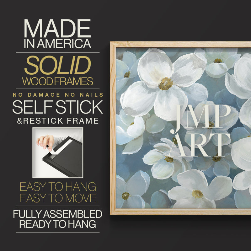 Expression -Framed Print - Restickable, 16" H x 20" W, Natural