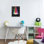 Giclée arc-en-ciel arc-en-ciel UFO, design par Sasha