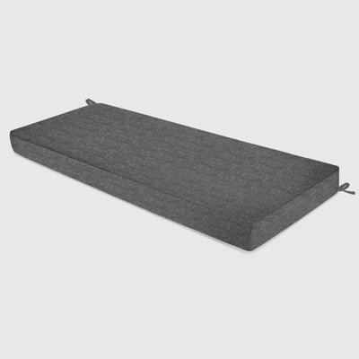 3'' H Customizable Bench Cushion For Indoor/Outdoor Furniture/Chair/Window Seat, Premium 75D High-Resilience Foam