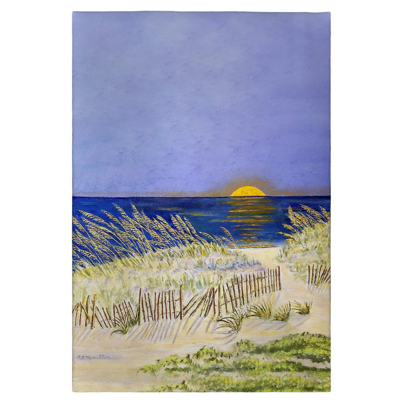 Serviette Sea Oates Moonrise