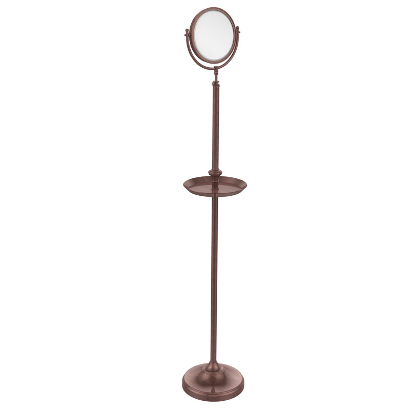 Miroir de plancher, 2X, Cuivre antique