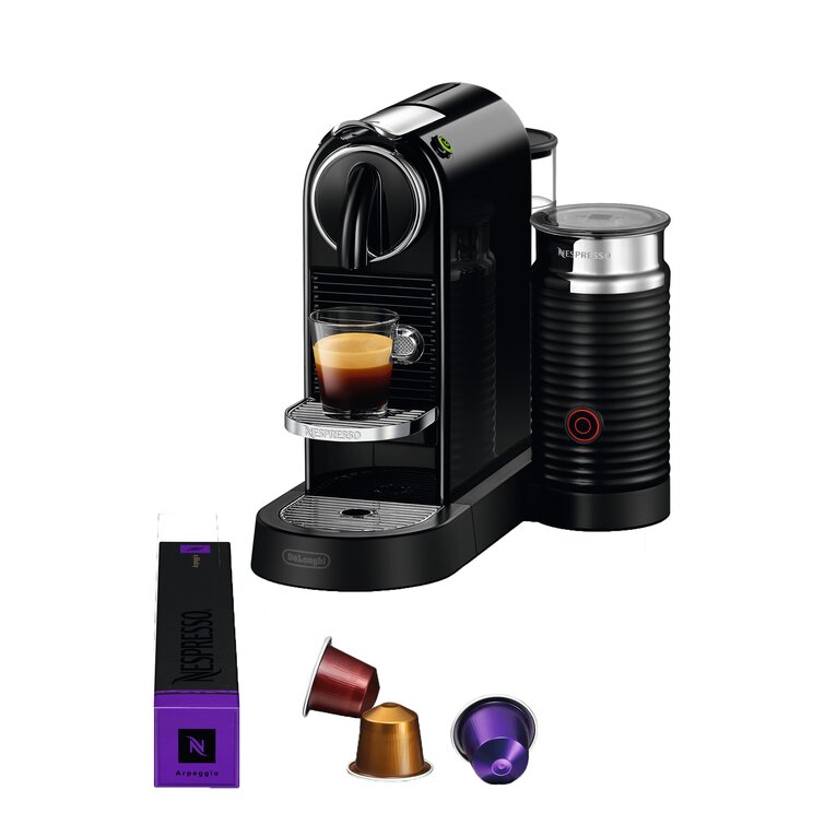 De'Longhi Nespresso Vertuo Coffee and Espresso Machine Bundle with Aeroccino Milk Frother