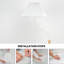Lampe sur pied 71 po Cubillos-167520637