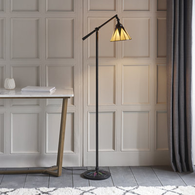 Sylvan 154cm Black Task Floor Lamp