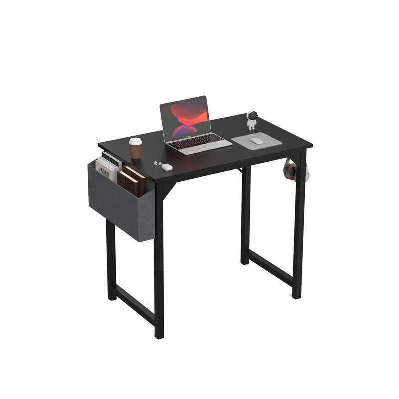 Bureau d'écriture Toygar, Noir / Noir, H 29,8 po x l 31,5 po x P 19,69 po