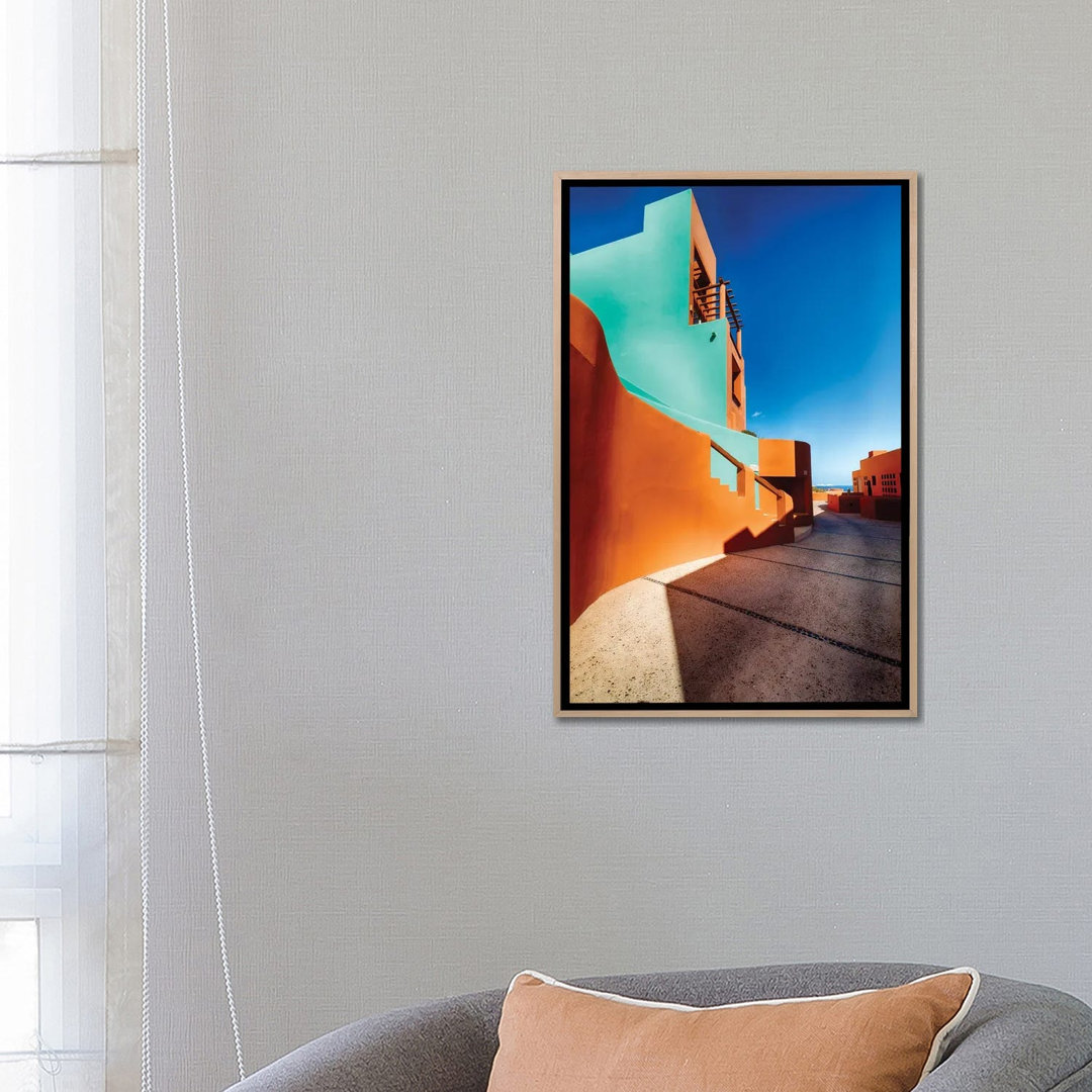 Sun Soaked Adobe, Cabo San Lucas, Mexico by George Oze - Gallery-Wrapped Canvas Giclée on Canvas